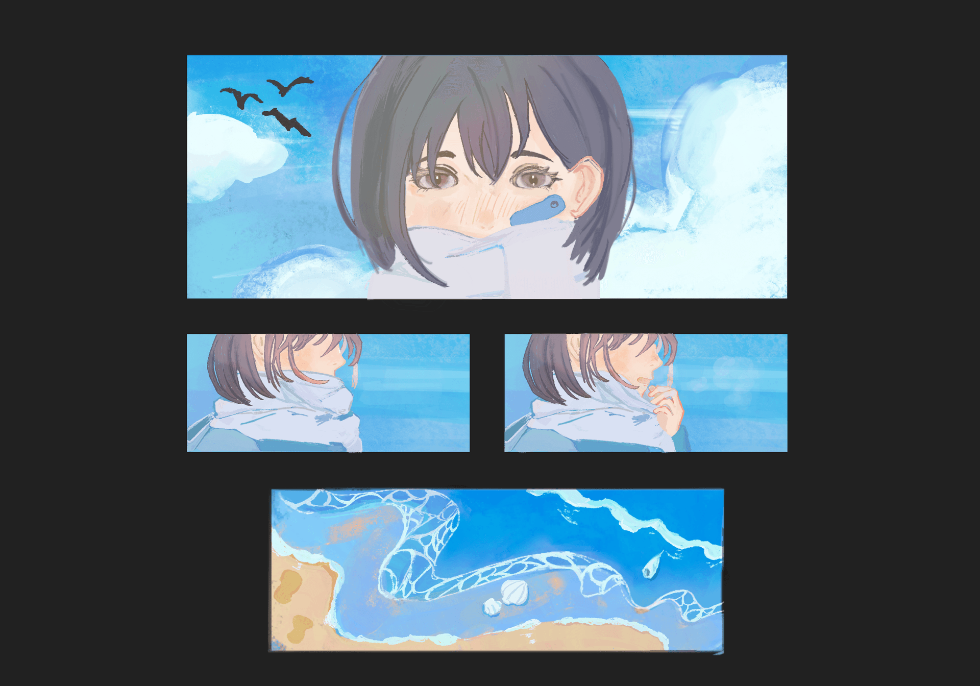 A short experimental manga.